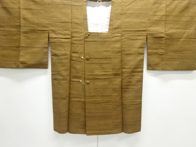 JAPANESE MICHIYUKI COAT / WOVEN ABSTRACT